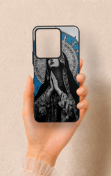 Vivo Y35 Uyumlu Rahibe Desenli Silikon Kılıf