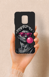 Redmi Note 9 Pro 9S Uyumlu Pop David Desenli Silikon Kılıf