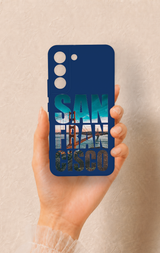 Samsung S22 Uyumlu San Francisco Desenli Silikon Kılıf