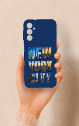 Samsung A14 Uyumlu New York City Desenli Silikon Kılıf