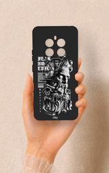 Realme 12 4G Uyumlu Fear No Evil Desenli Silikon Kılıf