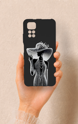 Redmi Note 11S Uyumlu Lady Desenli Silikon Kılıf
