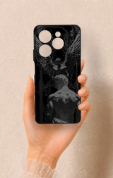 İnfinix Hot 40 Pro Uyumlu Icarus Desenli Silikon Kılıf