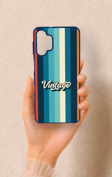 Samsung A32 Uyumlu Vintage Desenli Silikon Kılıf