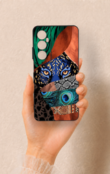 Realme C65 Uyumlu Amazon Kaplan Desenli Silikon Kılıf