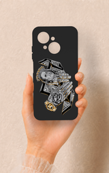 Tecno Spark Go1 Uyumlu Self Made Desenli Silikon Kılıf
