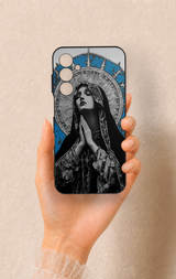 Samsung A25 Uyumlu Rahibe Desenli Silikon Kılıf