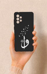 Samsung-A72 Uyumlu Elif Vav Desenli Silikon Kılıf