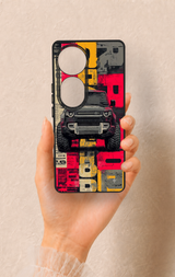 Vivo V40 Uyumlu Defender Truck Desenli Silikon Kılıf