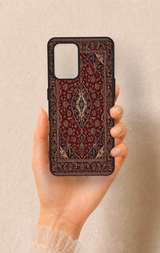 Oppo-A74 Uyumlu Acem Halı Desenli Silikon Kılıf