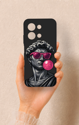 Redmi 15C 4G Uyumlu Pop David Desenli Silikon Kılıf