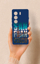 Tecno Camon 40 4G Uyumlu San Francisco Desenli Silikon Kılıf