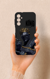 Samsung A14 Uyumlu King Desenli Silikon Kılıf