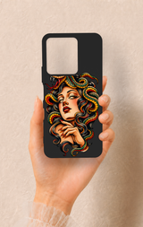 Vivo Y35 Uyumlu Medusa Desenli Silikon Kılıf