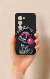 Redmi 15 5G Uyumlu Pop David Desenli Silikon Kılıf