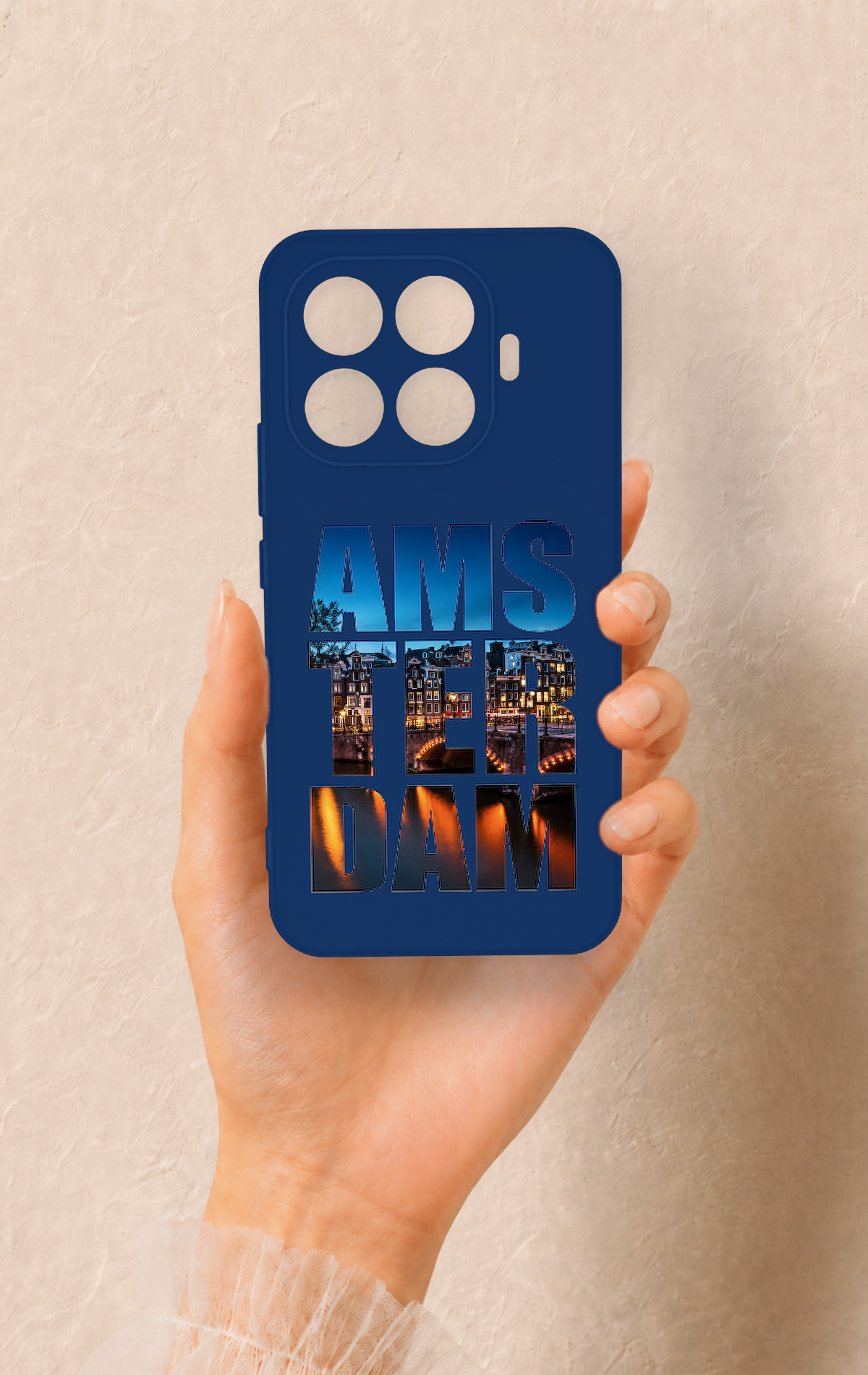 Mi 17T Pro 5G Uyumlu Amsterdam Desenli Silikon Kılıf