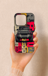 iPhone 15 Pro Uyumlu Defender Truck Desenli Silikon Kılıf