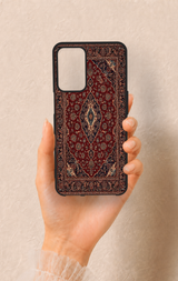 Oppo A16 Uyumlu Acem Halı Desenli Silikon Kılıf