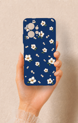 Redmi Note 12 4G Uyumlu Papatya İnci Desenli Silikon Kılıf