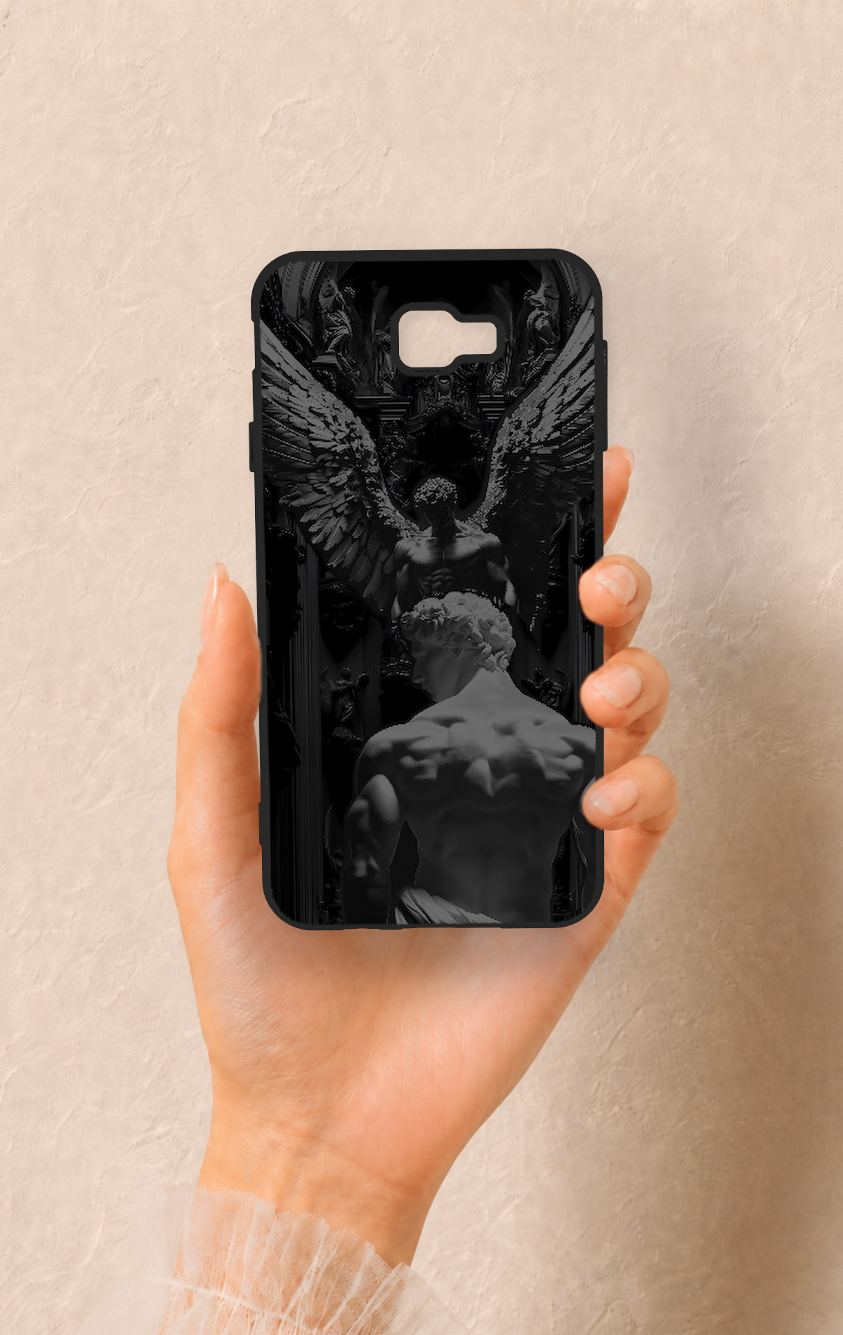 Samsung J7 Prime Uyumlu Icarus Desenli Silikon Kılıf