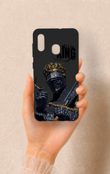 Samsung A20-A30 Uyumlu King Desenli Silikon Kılıf