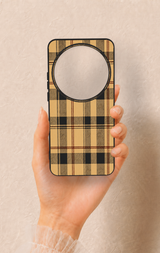 Xiaomi Mi 15 Ultra Uyumlu Burberry Ekose Desenli Silikon Kılıf