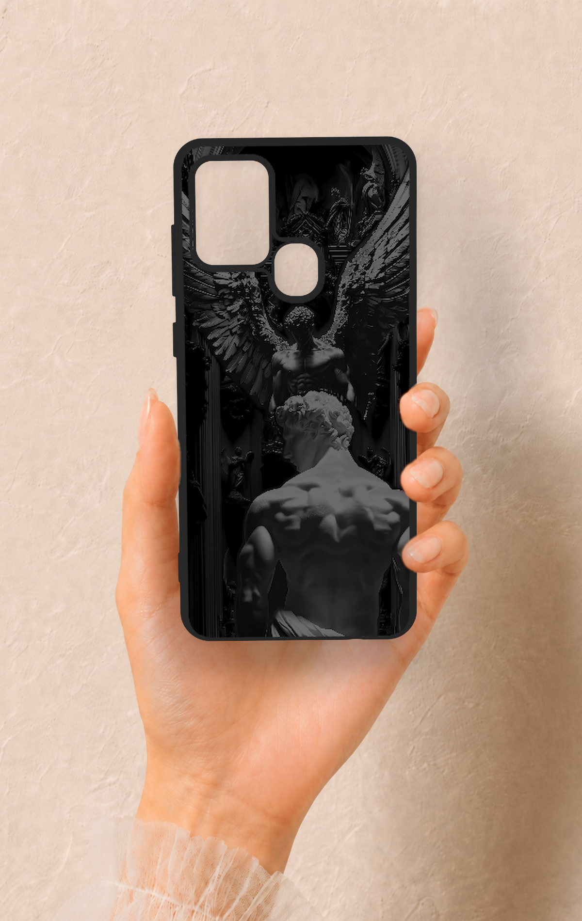 Samsung A21S Uyumlu Icarus Desenli Silikon Kılıf