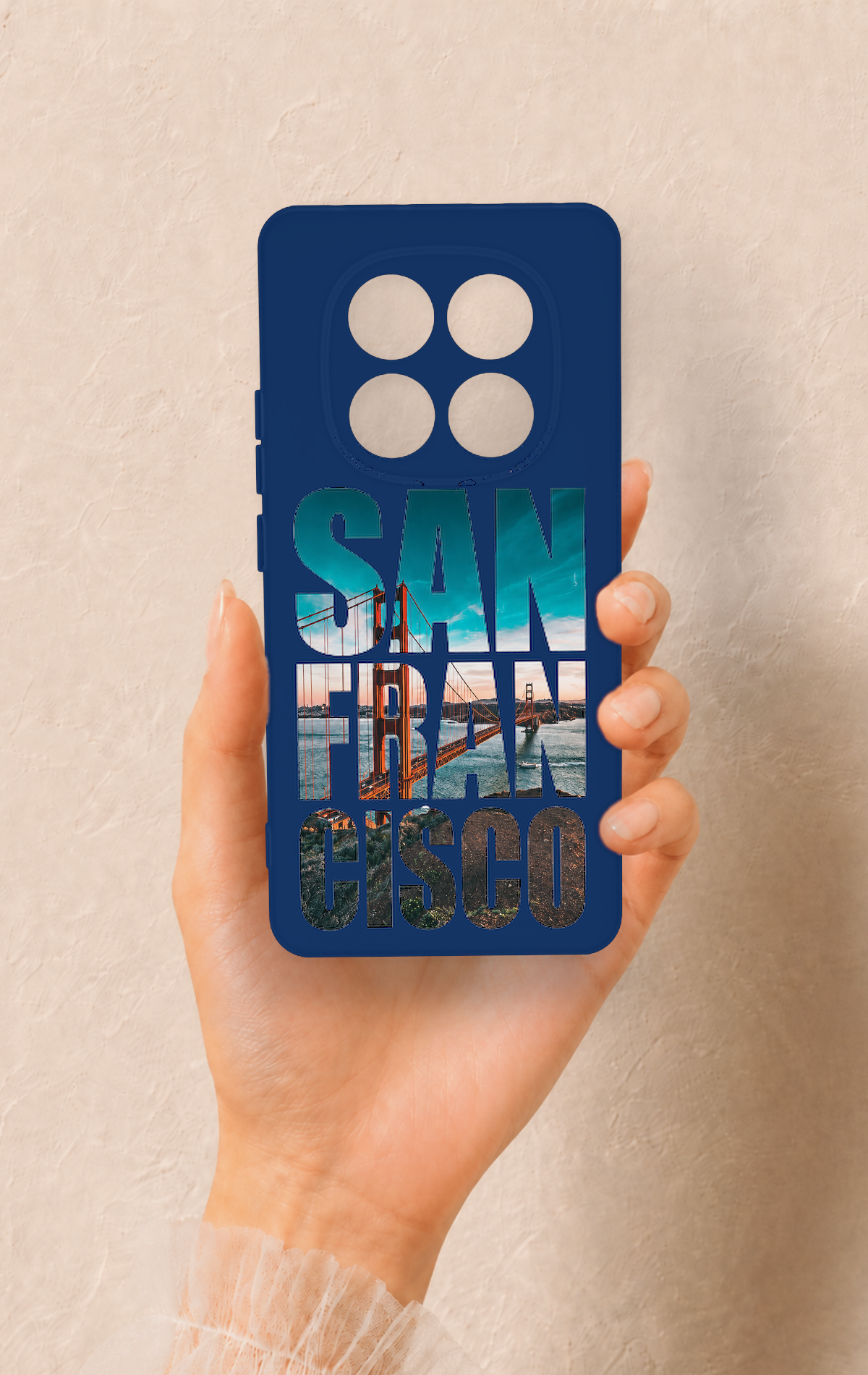 Redmi Note 14 Pro 5G Uyumlu San Francisco Desenli Silikon Kılıf
