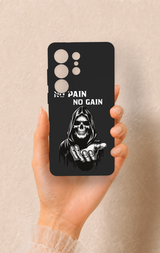 Samsung S26 Ultra Uyumlu No Pain No Gain Desenli Silikon Kılıf