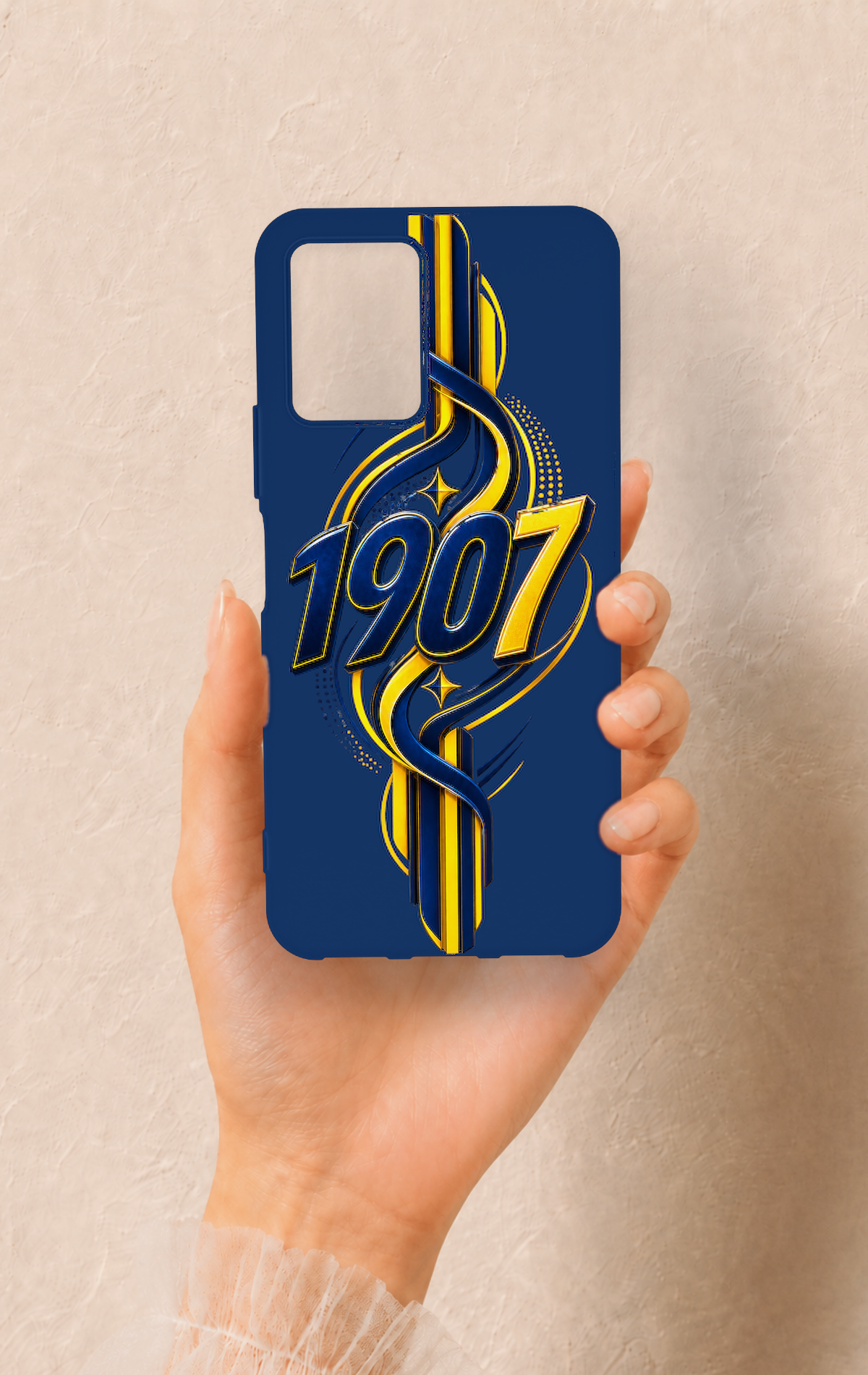 Vivo Y33S Uyumlu FB-1907 Desenli Silikon Kılıf