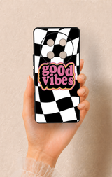 Honor Magic 7 Lite 5G Uyumlu Black Good Vibes Desenli Silikon Kılıf