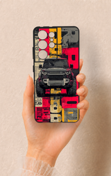 Samsung S21 Ultra Uyumlu Defender Truck Desenli Silikon Kılıf