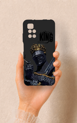 Redmi 10 2022 Uyumlu King Desenli Silikon Kılıf