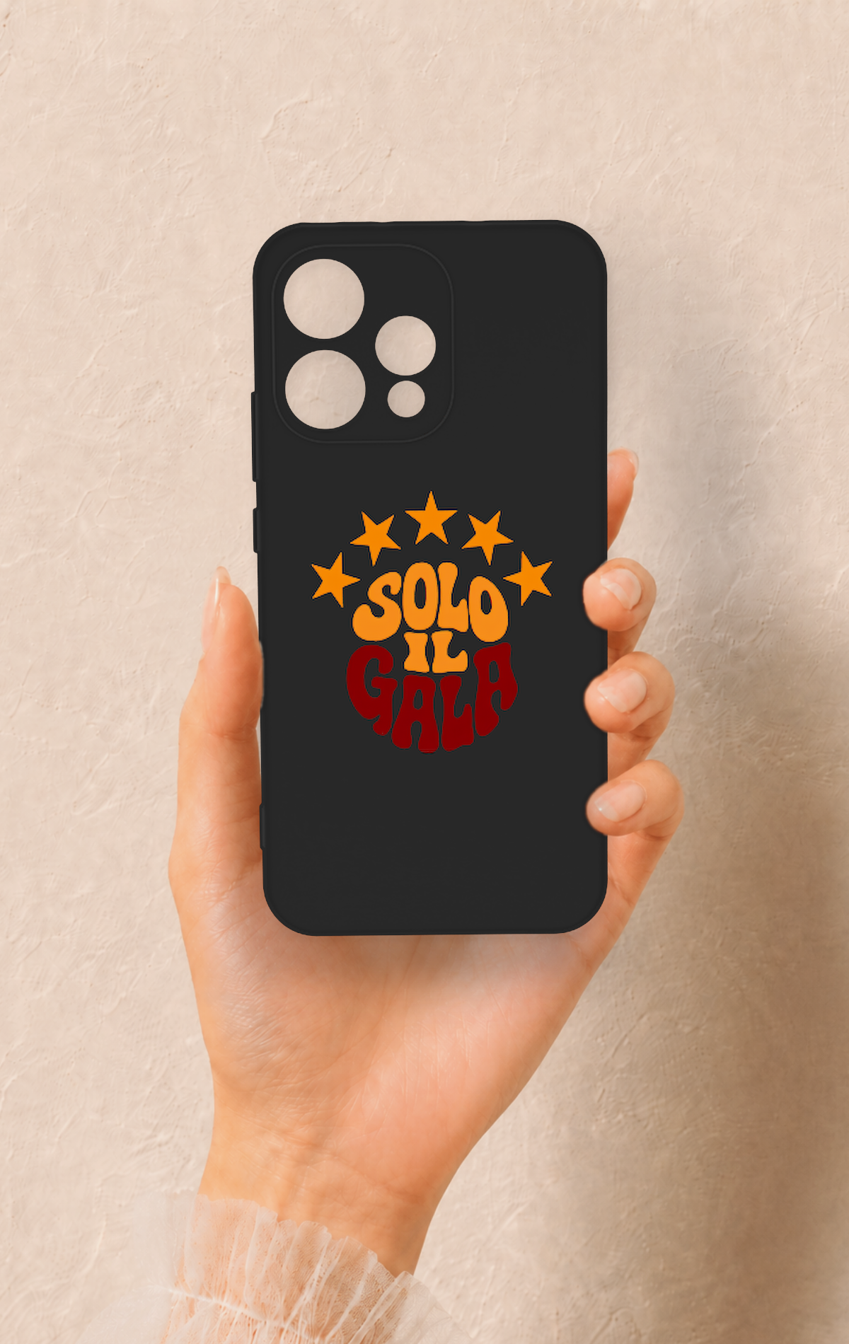 Oppo Reno 15 5G Uyumlu Solo IL Gala Desenli Silikon Kılıf