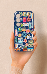 Tecno Spark 40 Pro Uyumlu Summer Vibes Desenli Silikon Kılıf
