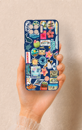 Oppo Reno 4 Lite Uyumlu Summer Vibes Desenli Silikon Kılıf