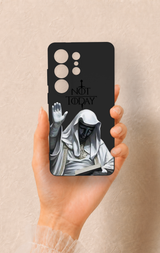 Samsung S26 Ultra Uyumlu Not Today Desenli Silikon Kılıf
