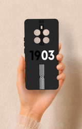 Realme 12 Pro Uyumlu 1903 Kemer Desenli Silikon Kılıf