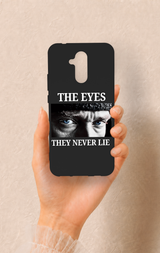 Huawei Mate 20 Lite Uyumlu Atatürk Eyes Desenli Silikon Kılıf