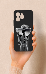 Omix x6 Uyumlu Lady Desenli Silikon Kılıf
