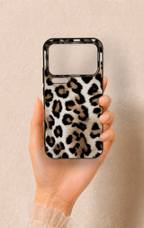 Mi 17 Pro Max Uyumlu Leopar Derisi Desenli Silikon Kılıf
