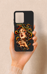 Casper Via M40 Uyumlu Medusa Desenli Silikon Kılıf