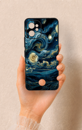 Reeder S19 Max Pro Uyumlu Yıldızlı Gece Desenli Silikon Kılıf