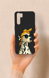 Oppo A91 Uyumlu Cool Dalmaçyalı Desenli Silikon Kılıf
