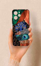 Redmi 12 Uyumlu Amazon Kaplan Desenli Silikon Kılıf