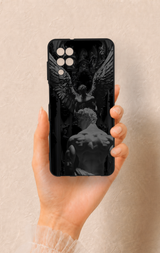 Samsung A12 Uyumlu Icarus Desenli Silikon Kılıf