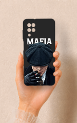 Samsung A12 Uyumlu MAFIA Desenli Silikon Kılıf