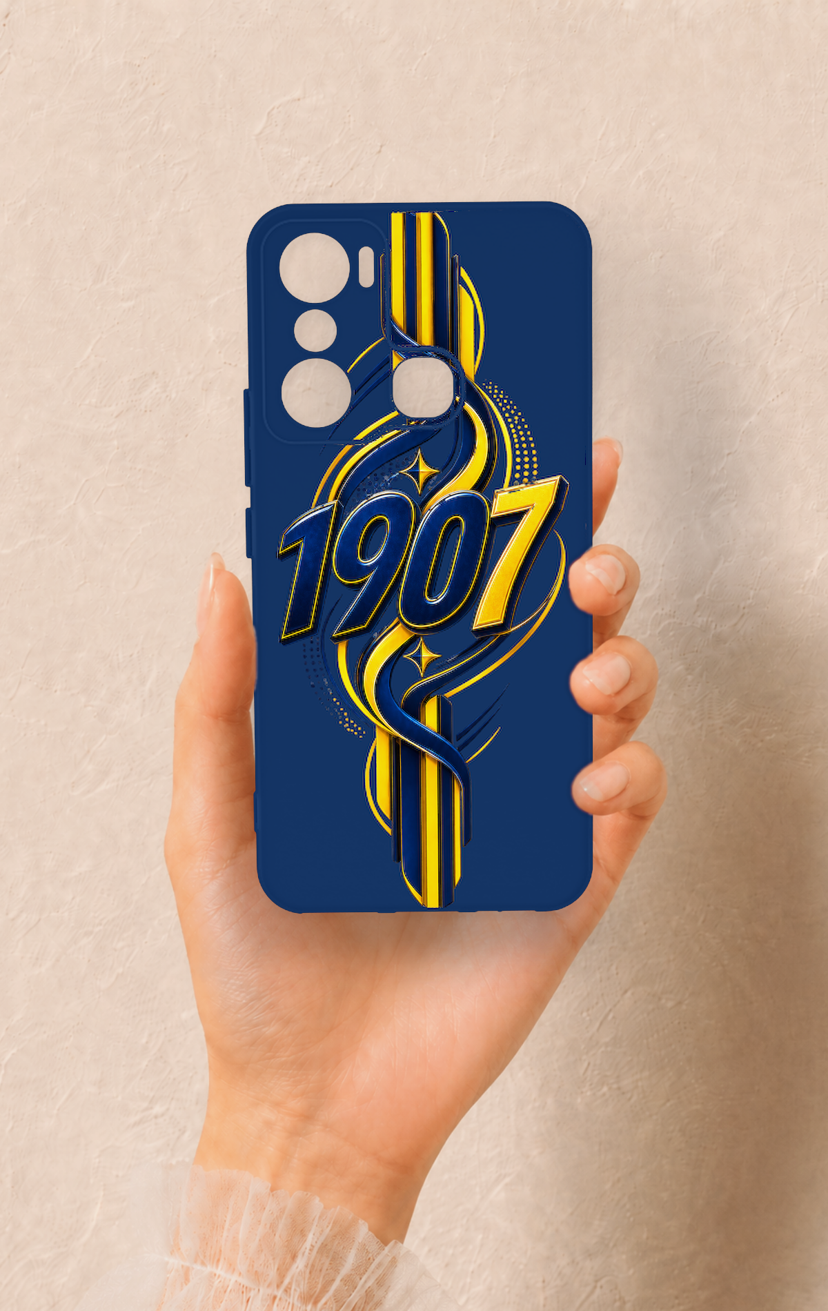 İnfinix Hot 20i Uyumlu FB-1907 Desenli Silikon Kılıf