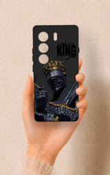 Tecno Camon 40 4G Uyumlu King Desenli Silikon Kılıf