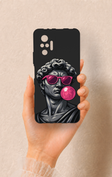 Redmi Note 10 Pro Uyumlu Pop David Desenli Silikon Kılıf